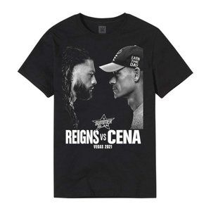 Roman Reigns VS. John Cena WWE SummerSlam Shirt